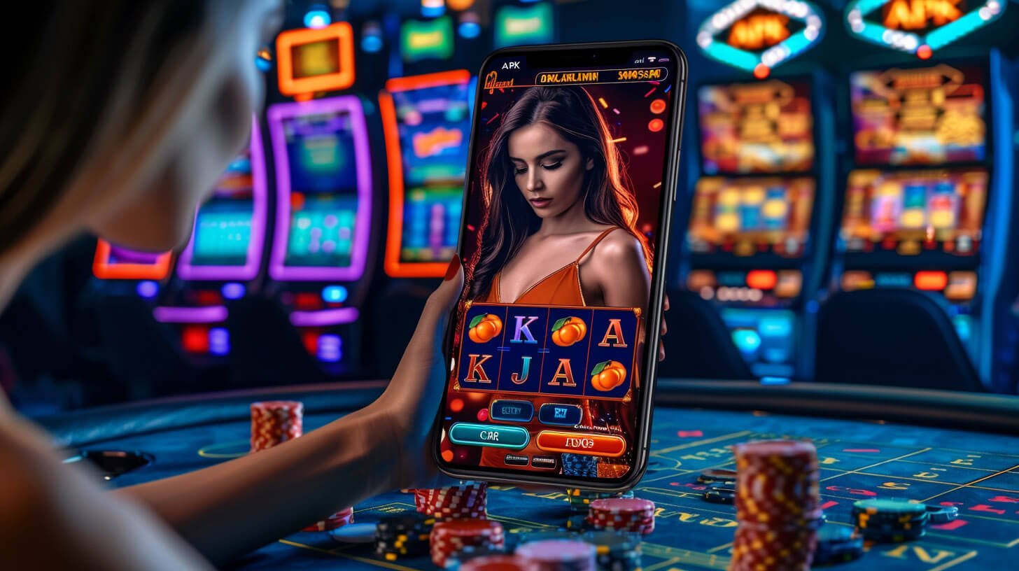 Pengguna memeriksa catatan transaksi mobile